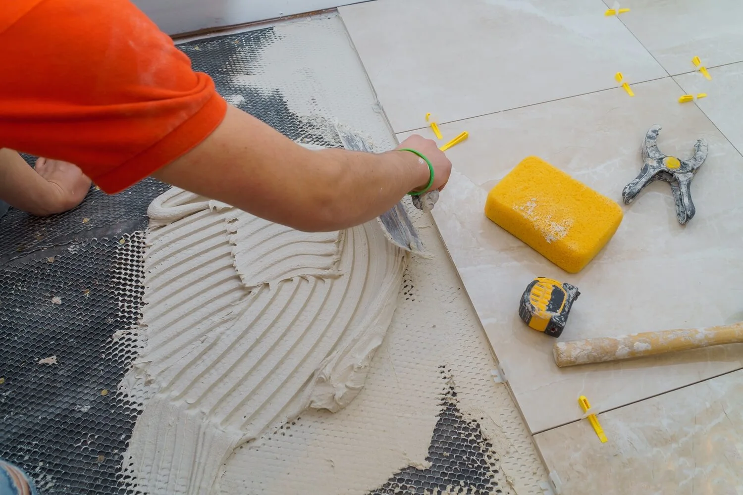 Essential Tools and Materials for Bathroom Tiling